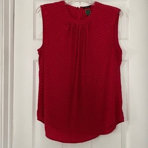 C Wonder polka dot blouse